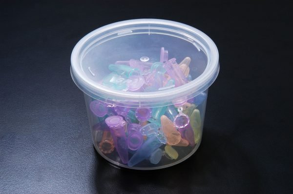 Autoclaving Vessel PP, 120 x 80 mm, flat lid, non-sterile, 20 pcs.
