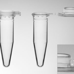Microtube PP 1.5ml, SafeLock cap, transparent, 5000 pcs.