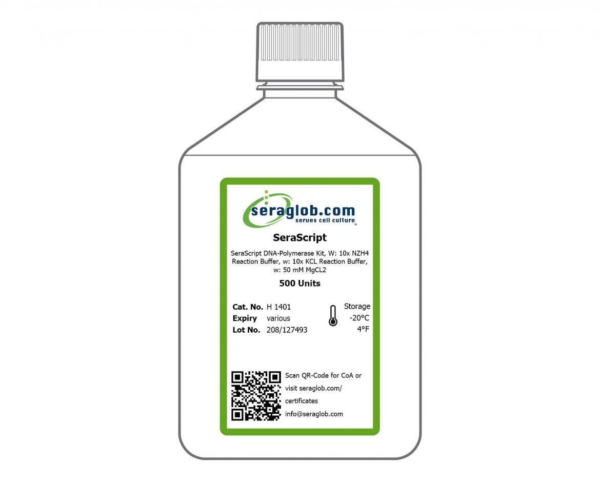 SeraScript DNA Polymerase Kit W 10x NZH4 Reaction Buffer W 10x KCL serascript-dna-polymerase-kit-w-10x-nzh4-reaction-buffer-w-10x-kcl