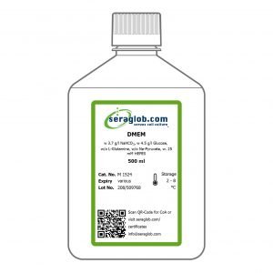 DMEM-w-3.7-g_l-NaHCO3-w-4.5-g_l-Glucose-w_o-L-Glutamine 500ml