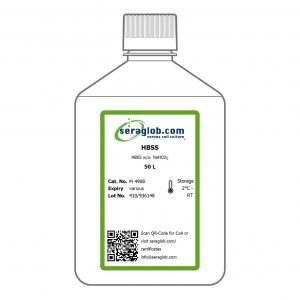 HBSS w/o: NaHCO3, 50 L