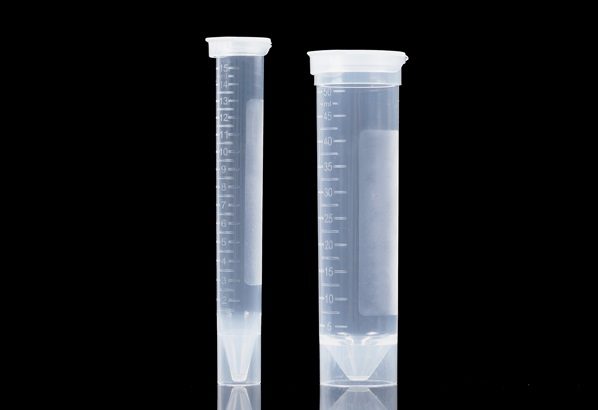 Snap Tube PP, conical Botton 50ml self standing